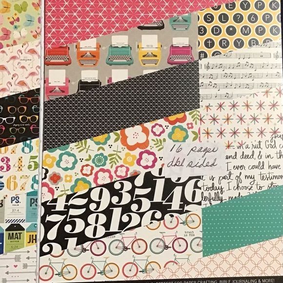 2 paper pads from Illustrated Faith. 31 6x8 dbl sided pages cards/scrapbooking - Picture 3 of 3